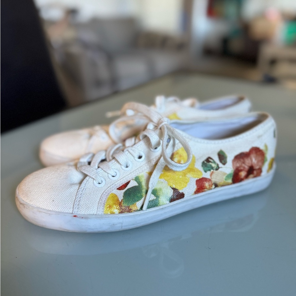 Floral Canvas Women’s Coach Shoes